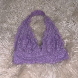 lavender colored bralette